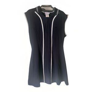 K-Swiss Apparel Tennis Dress - Size L Navy & White - Classic Fit & Style